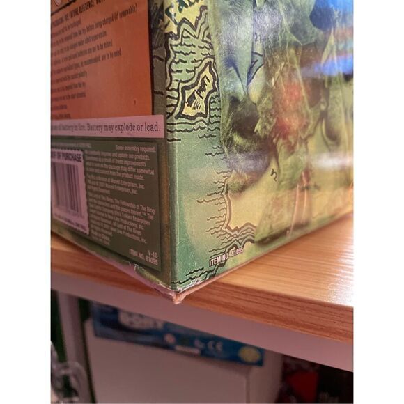 LOTR LORD OF RINGS TOYBIZ TOY BIZ GREEN BOX CAVE TROLL SOUND & ACTION FIGURE NIB - Picture 16 of 16